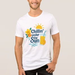 Chillin' Under the Sun – Summer Beach T-Shirt