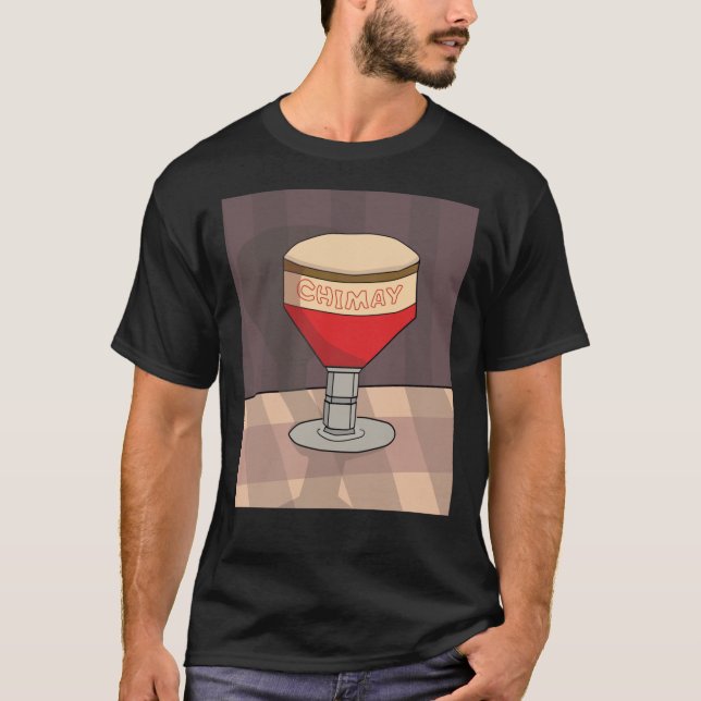 Chimay Beer Design  Classic T-Shirt (Frente)