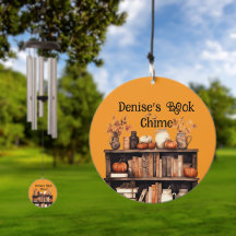 Chime do Livro de Biblioteca de outono