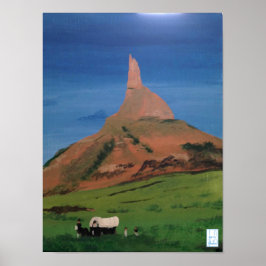Chimney Rock Poster do Nebraska