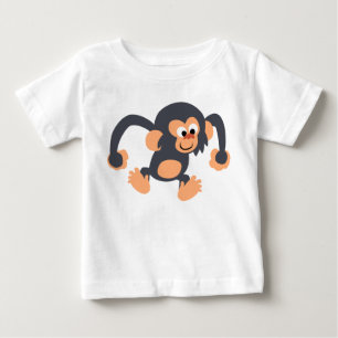 Chimpanzee Baby T-Shirt Bouncy Bouncy