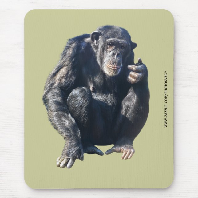 Chimpanzee Mousepad (Frente)