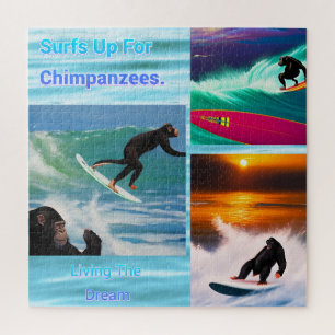 Chimpanzés Surfando, Quebra-Cabeça