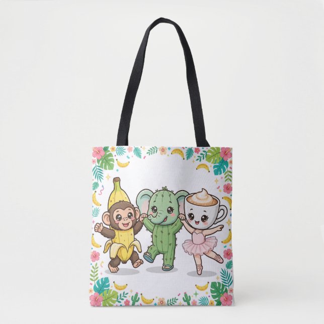  Chimpanzini Bananini Jungle Party Tote (Frente)