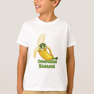 Chimpanzini Bananini T-Shirt   Funny Italiana Brai