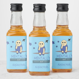 Chimy Engraçado Mentalmente no Modo Avião Mini Beb