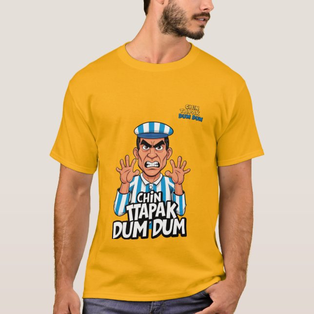 Chin Tapak Dum Dum - T-Shirts de prisioneiro de de (Frente)