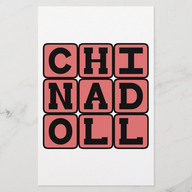 China Doll, Porcelana Glazada (Frente)