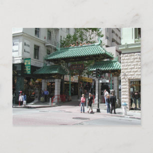 Chinatown Gate, Cartões postais fotográficos de Sã