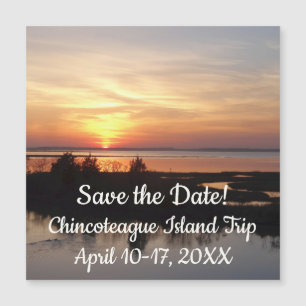 Chincoteague Sunset II Virgínia Landscape