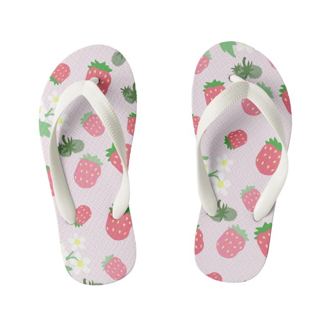 Chinelo Infantil Morango Doce (Pé da cama)