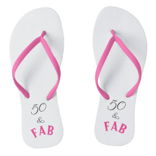 Chinelos 50 & Fabuloso Fab