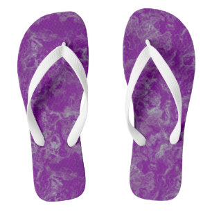 Chinelos abstrato de espiral de mármore roxo