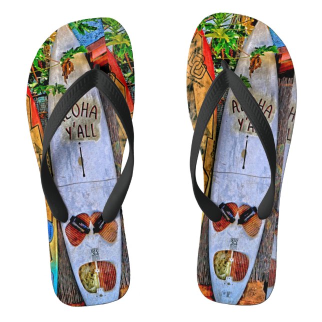 Chinelos Aloha Galera (Pé da cama)