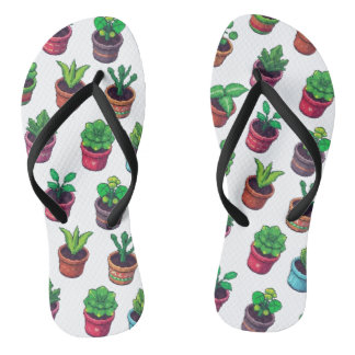 Chinelos Amantes de Plantas