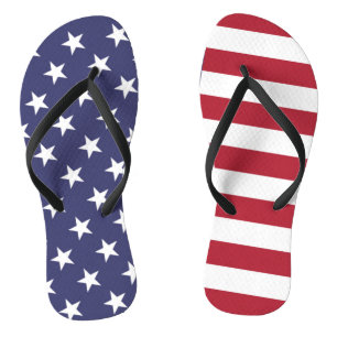Chinelos American United States USA Flag Sacudir Flop