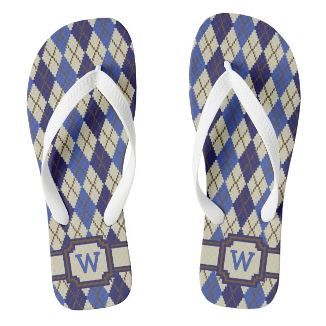 Chinelos Argyle Blueberry Scone (Pé da cama)