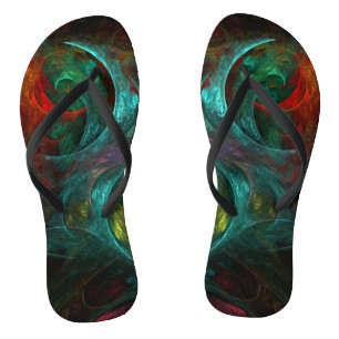 Chinelos Arte Abstrata Genesis Nova