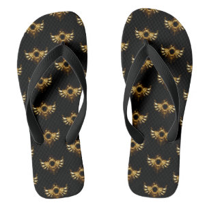 Chinelos Asas Steampunk