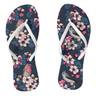 Chinelos Aves e Blossomas