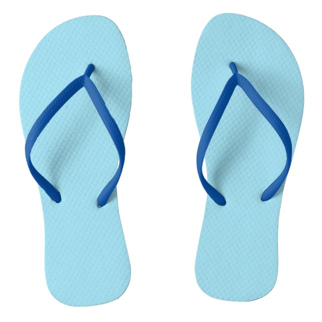Chinelos Azul Claro (Pé da cama)