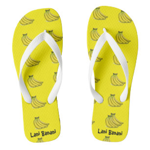 Chinelos Banana Amarela