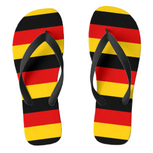 Chinelos bandeira alemã