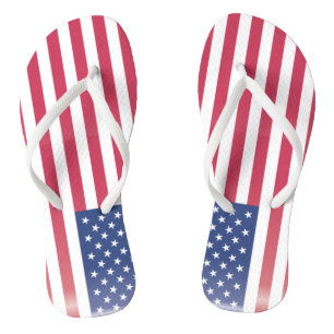 Chinelos Bandeira Americana