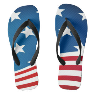 Chinelos Bandeira Americana