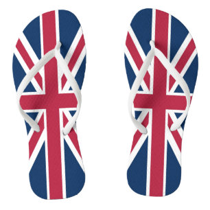 Chinelos bandeira britânica