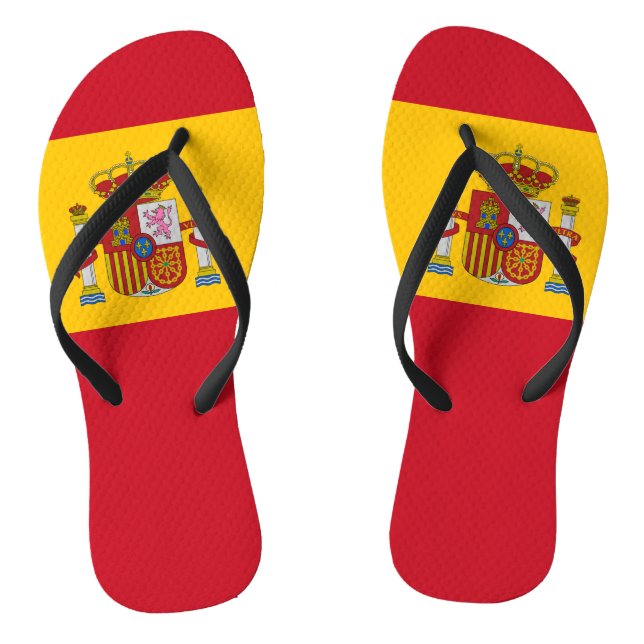 Chinelos Bandeira da Espanha (Pé da cama)