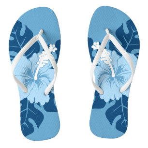 Chinelos Banzai Beach Havaiano Hibiscus Floral