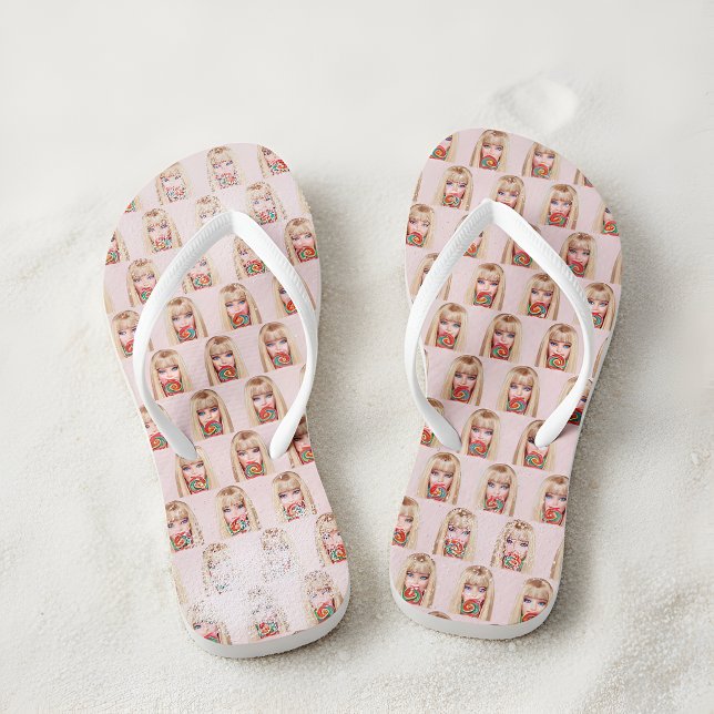 Chinelos Barb Flip Flops (Criador carregado)