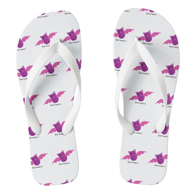 Chinelos Bat Rosa Batástico Bonito (Pé da cama)