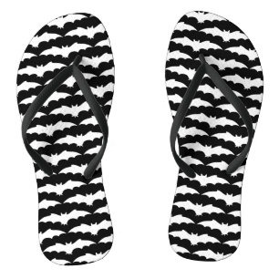 Chinelos Batidos de verão góticos