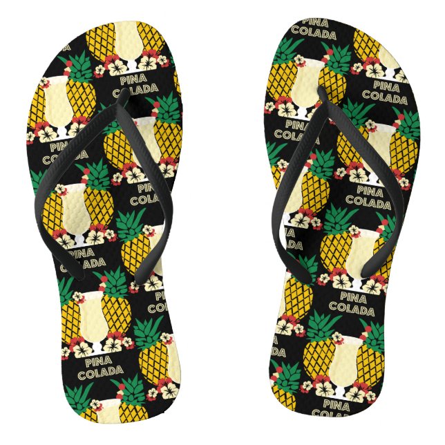 Chinelos Bebida de Coquetel Piña Colada   (Pé da cama)