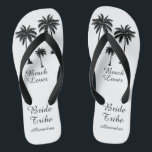 Chinelos Bela Tribo Palm Tree Beach Lover<br><div class="desc">Bata na praia em estilo com estes Chinelos maravilhosos do Palm da Tribo Palm Palm Tree Beach com pequenas palmeiras doces para vos dar essa sensação tropical! Espaço para personalizar com os nomes das madrinhas! Misturar e combinar todos os seus produtos favoritos do Beach Lover de Up On Mountain!</div>