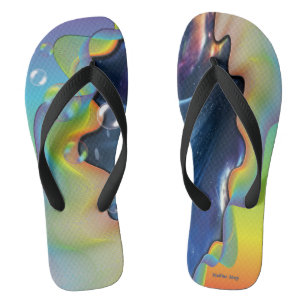 Chinelos Bolhas de Espaço