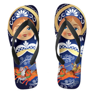 Chinelos Boneca Russa Babushka Matryoshka