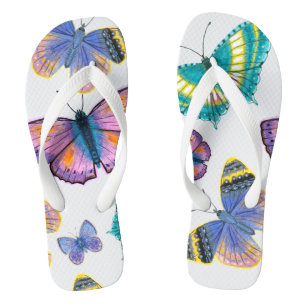 Chinelos Borboletas de Verão