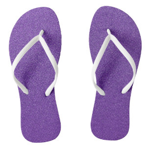 Chinelos Brilhante Roxo, Espontilha, Fundo Da Brilho