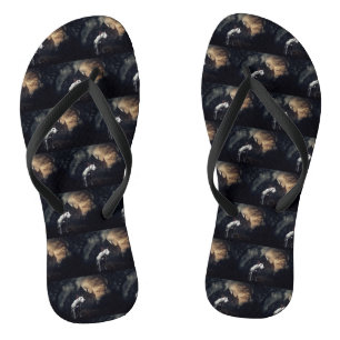 Chinelos Bull Terrier Halloween Scary