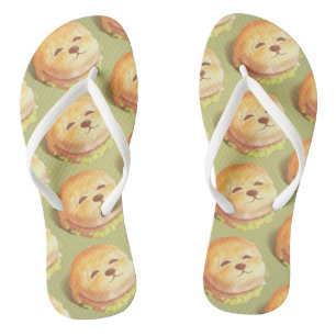 Chinelos Burger de Cachorro Sorri