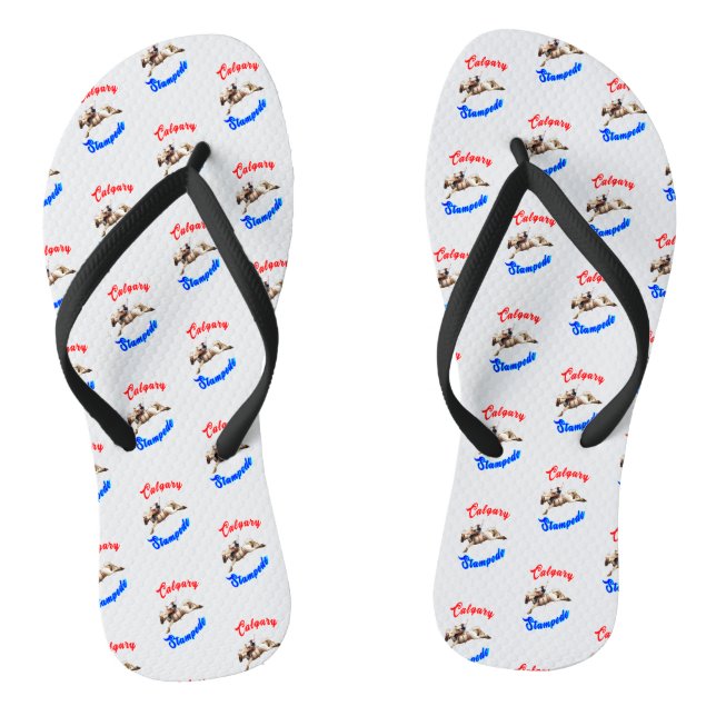 Chinelos Calgary Canadá Cavalos Julho Cavaleiros Calgary St (Pé da cama)