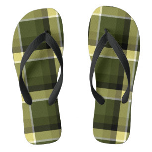 Chinelos Camouflage Moderna Militar Padrão de Tartan
