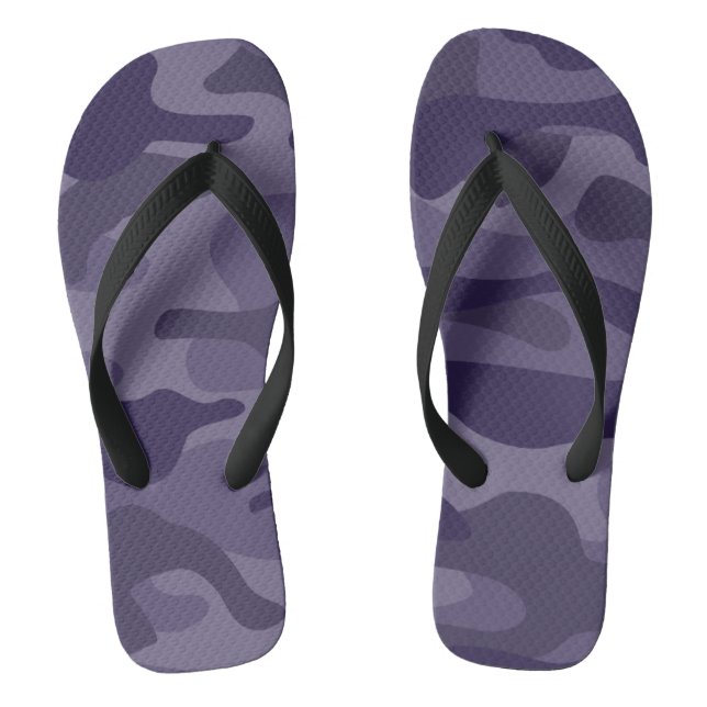 Chinelos Camuflagem Monocor Cyber Grape (Pé da cama)