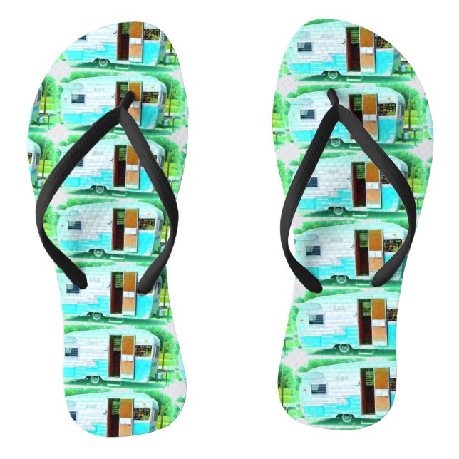 Chinelos Caravana clássico Vintage (Pé da cama)