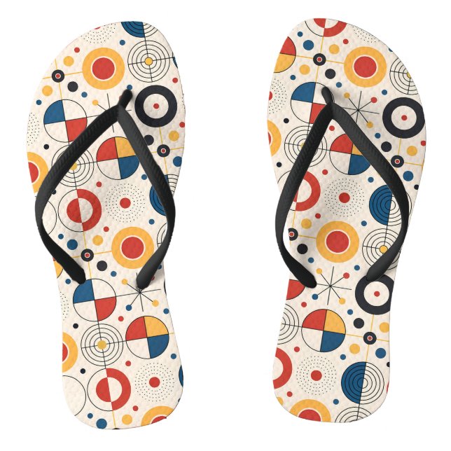 Chinelos Chanclas diseño geométrico (Pé da cama)