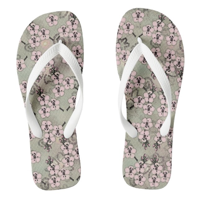 Chinelos Cherry Blossoms Flipflops (Pé da cama)
