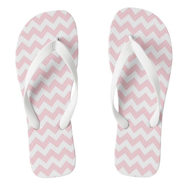 Chinelos Chevron Rosa (Pé da cama)